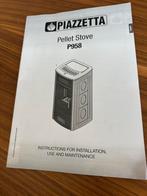Piazetta Pelletkachel P958, Ophalen, Gebruikt, Pelletkachel, Vrijstaand