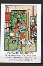 Carte postale : Hergé : Tintin/ L'affaire Tournesol - Arno, Enlèvement