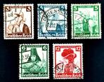 Dt.Reich: Deutsche Nothilfe-5X Volkstrachten 1935, Timbres & Monnaies, Timbres | Europe | Allemagne, Enlèvement ou Envoi, Autres périodes