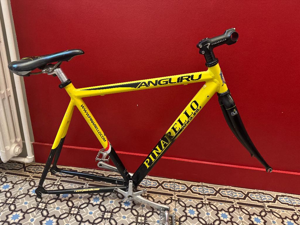 Cadre Pinarello Angliru, Pinarello, Utilisé, Aluminium, Racefiets