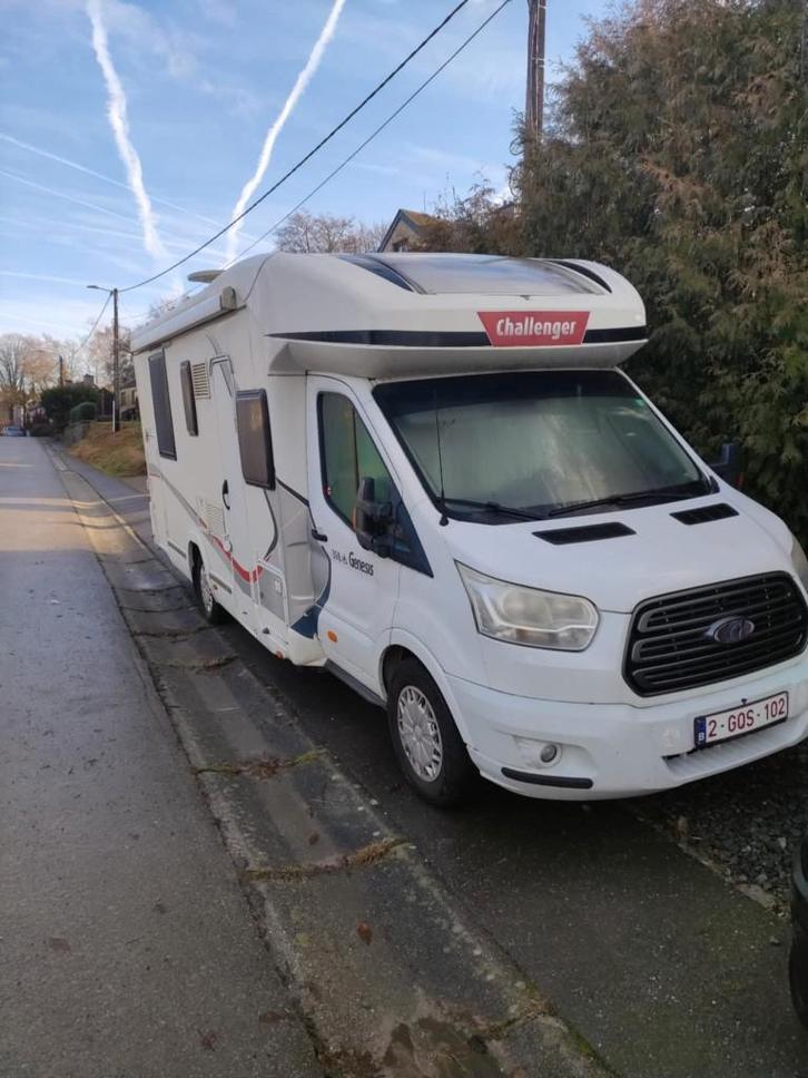 Camping car Ford Challenger Génesis, Caravans en Kamperen, Mobilhomes, Particulier, tot en met 4, Challenger, Ford, Diesel, Handgeschakeld