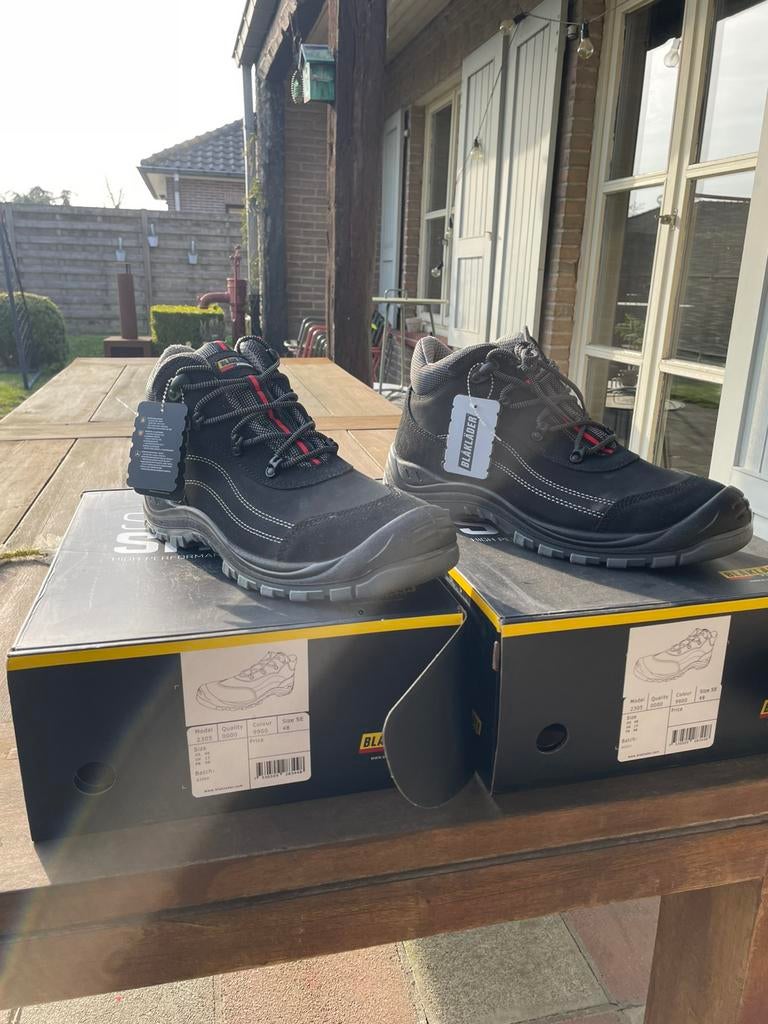 2 paar veiligheidsschoenen Blaklader maat 48 nieuw, Ophalen, Nieuw