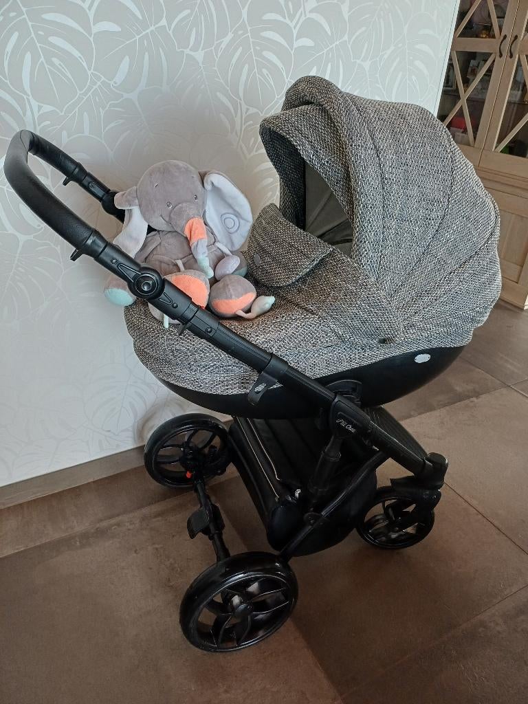 P'tit Chou Trento Sport Bouclè, Ophalen, Gebruikt, Verstelbare duwstang