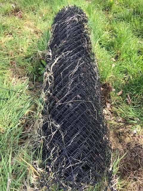 tuinomheining, Ophalen, Gebruikt
