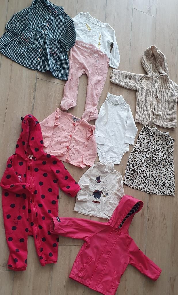 Lot fille 12-18 mois, 80cm, Enfants & Bébés, Enlèvement ou Envoi, Fille