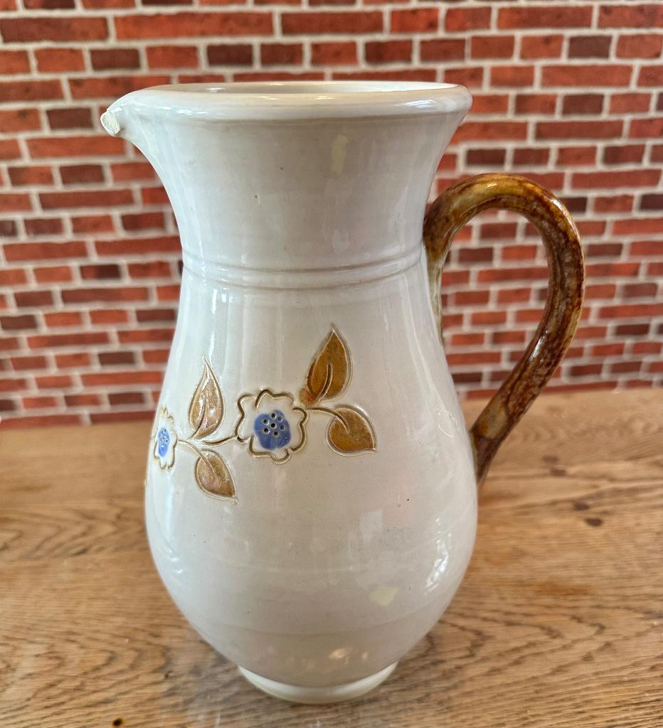 Keramische vaas, atelier, gesigneerd Landman, Antiek en Kunst, Antiek | Vazen, Ophalen