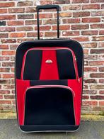 Trolley zwart met rood, Handtassen en Accessoires, Koffers, Gebruikt, Hard kunststof, 70 cm of meer, Minder dan 35 cm