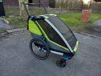 Fietskar Thule Chariot cab 2, Fietsen en Brommers, Ophalen, Opvouwbaar, Zo goed als nieuw, Thule