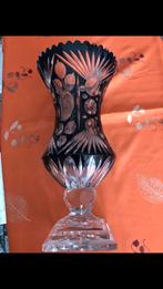Kristallen boheemse vaas in perfecte staat, Antiek en Kunst, Ophalen