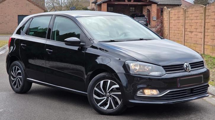 ** Vw Polo Euro6 **, Autos, Volkswagen, Particulier, Polo, Bluetooth, Diesel, Euro 6, 5 portes, Boîte manuelle, Noir, Noir, Tissu