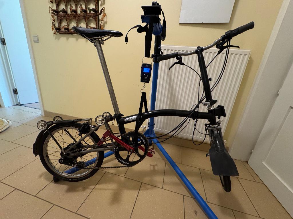 Brompton Superlight Kinetics Rohloff 14v, Brompton, Heren, 16 tot 18 inch, Versnellingen