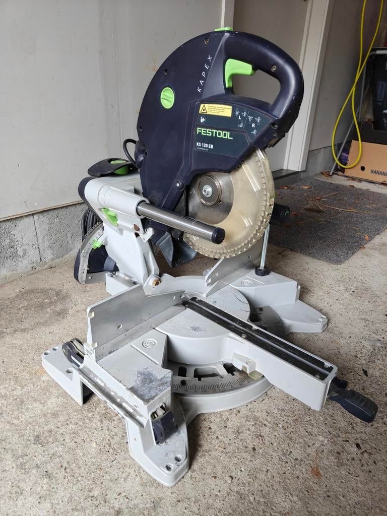 Festool Kappex 120 en Bosch Tafelzaag, Doe-het-zelf en Bouw, Gereedschap | Zaagmachines, Ophalen