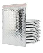 Lot de 100 enveloppes à bulles argentées, Enlèvement, Neuf