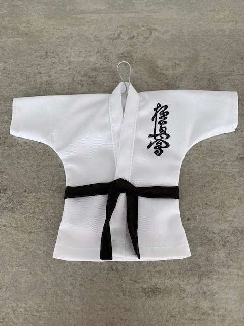 kyokushin karate mini gi (dubbel bedrukt) uniek kyokushinkai, Sport en Fitness, Vechtsporten en Zelfverdediging, Nieuw, Karate