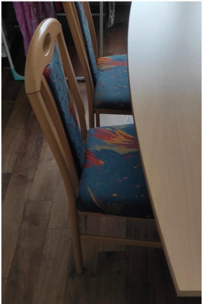 Lot 4 chaises, Maison & Meubles, Maison & Meubles | Autre, Comme neuf, Enlèvement