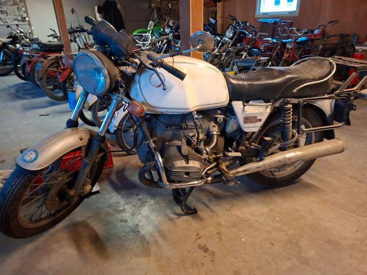 BMW R60/7 oldtimer motor onderdelen met Duitse papieren R K, Motoren, Motoren | Oldtimers, 2 cilinders, Ophalen