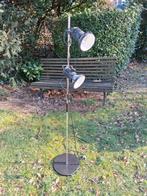 Staanlamp jaren 70 2lichtpunten, Huis en Inrichting, Lampen | Vloerlampen, Ophalen