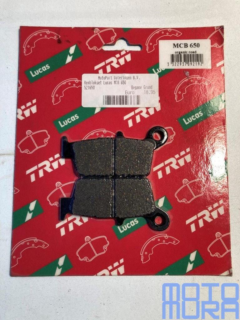 TRW MCB650 remblokken set Peugeot remblokken NOS MCB 650 rem, Motos, Neuf, -, -, -