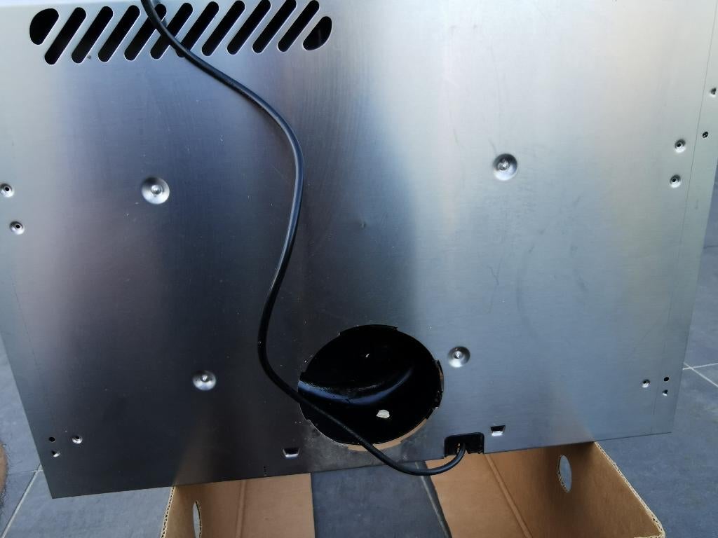 Hotte, Enlèvement, Comme neuf, Autoportant, Hotte murale