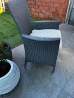 6 buitenstoelen rotan, Ophalen, Gebruikt, Rotan