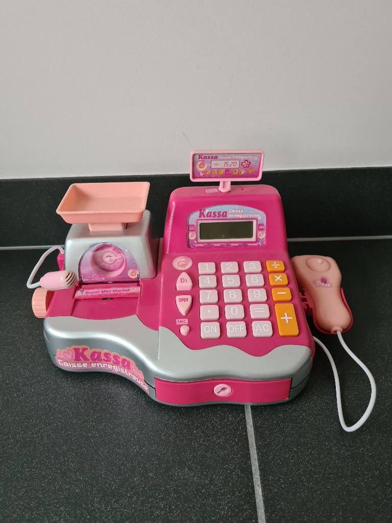 Speelgoed kassa, Kinderen en Baby's, Ophalen of Verzenden, Gebruikt, Speelkeuken-accessoire