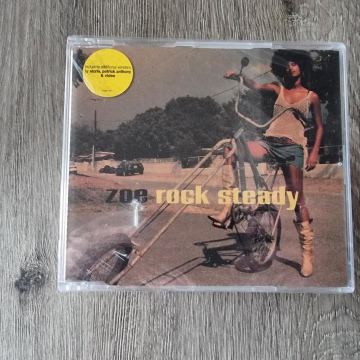 Maxi cd single : Zoe – Rock Steady, Cd's en Dvd's, Cd Singles, Nieuw in verpakking, Pop, 1 single, Maxi-single, Ophalen of Verzenden