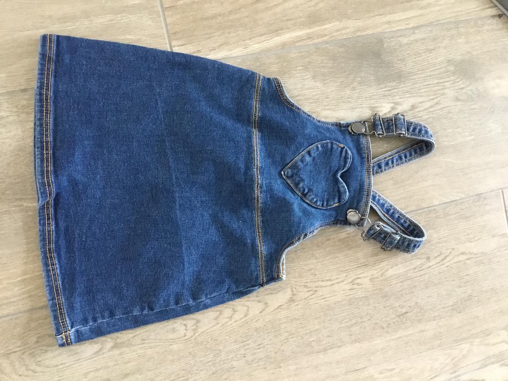 Jeansrok, Kinderen en Baby's, Kinderkleding | Maat 104, Ophalen, Zo goed als nieuw