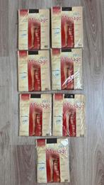 7 ongeopende verpakkingen panty’s. XXL. 50 den . Steun., Ophalen of Verzenden, Panty