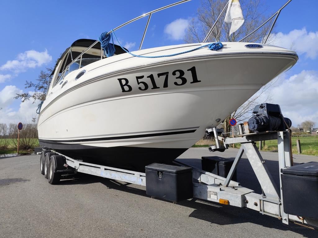 Sea Ray Sundancer 275, Watersport en Boten, Speedboten, Ophalen, Gebruikt, Binnenboordmotor, 6 meter of meer