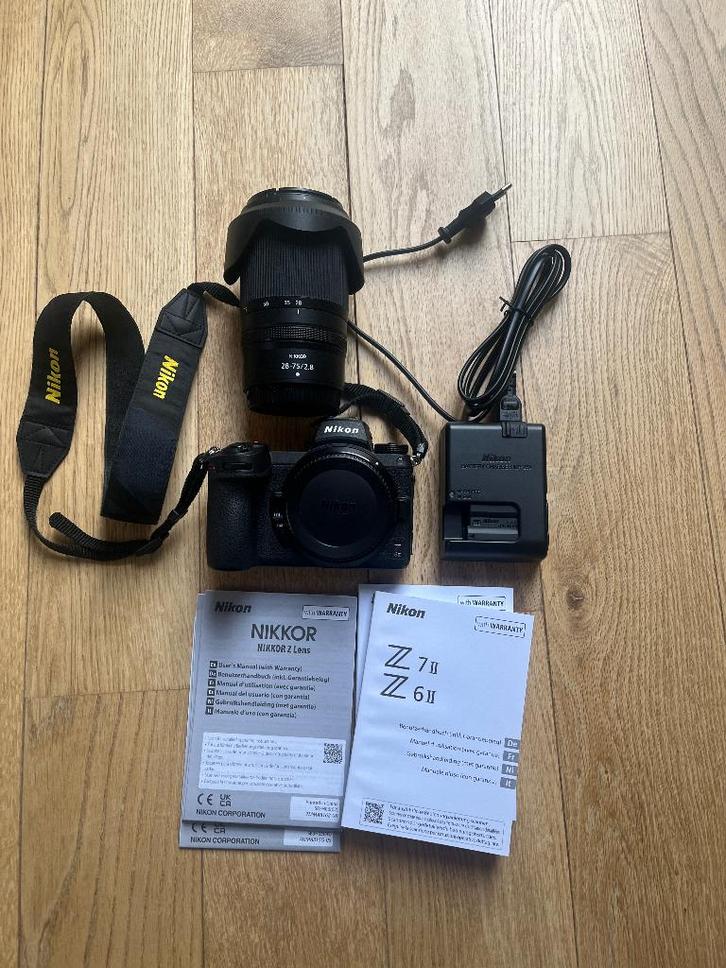 Nikon Z6 2 ii behuizing + Nikkor Z 28-75mm 2.8f, Audio, Tv en Foto, Fotografie | Professionele apparatuur, Zo goed als nieuw, Ophalen of Verzenden