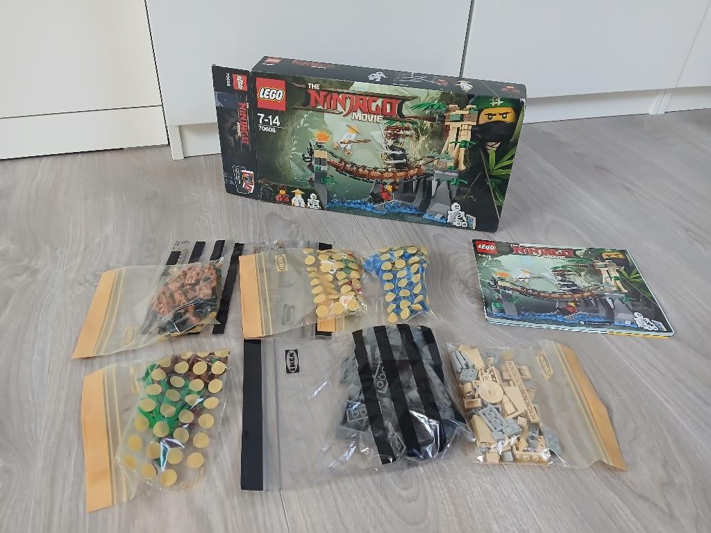 LEGO NINJAGO Movie Meester Watervallen - 70608, Compleet, Lego, Ophalen of Verzenden, Zo goed als nieuw