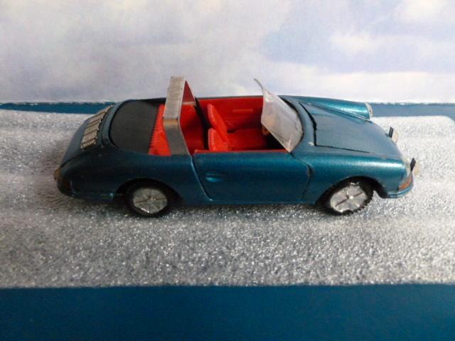 PORSCHE 911 Targa 1966 Blue 1/43 SABLON Belgian Miniature, Hobby & Loisirs créatifs, Voitures miniatures | 1:43, Comme neuf, Voiture