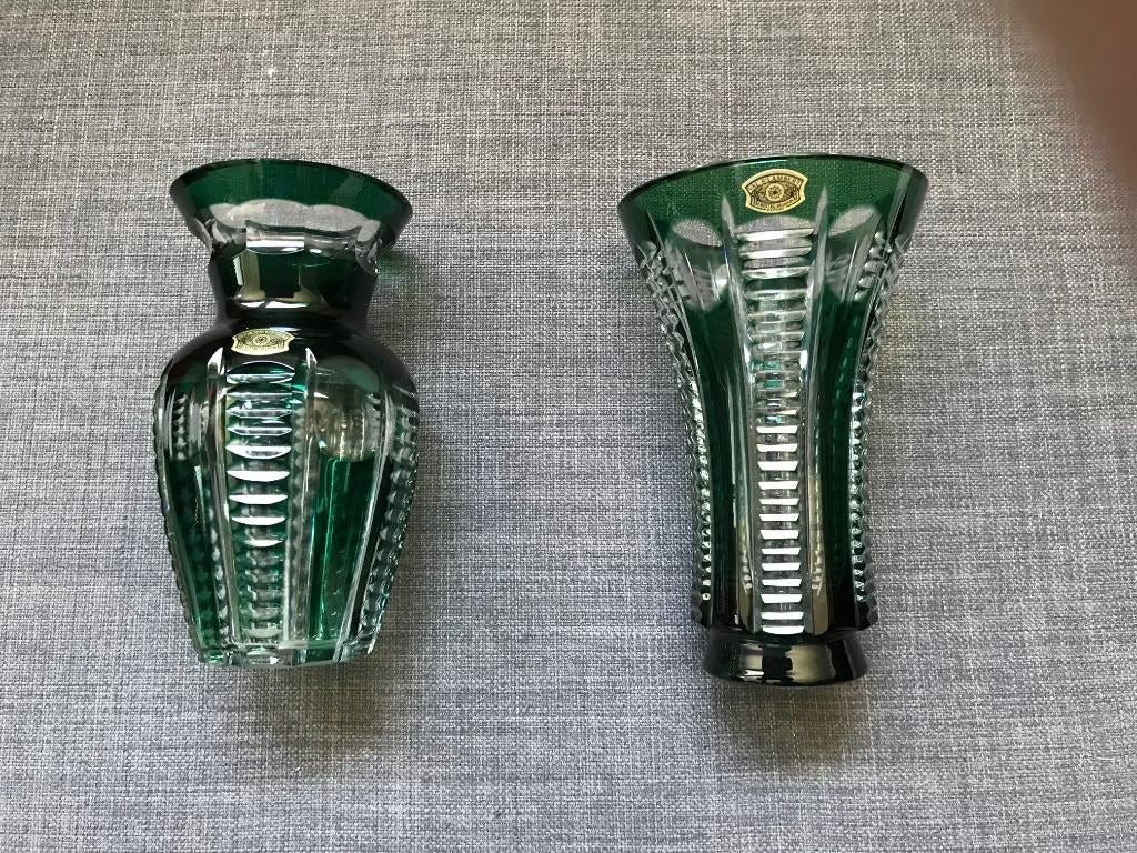 vazen Val Saint Lambert, Ophalen, Zo goed als nieuw, Overige materialen, Minder dan 50 cm