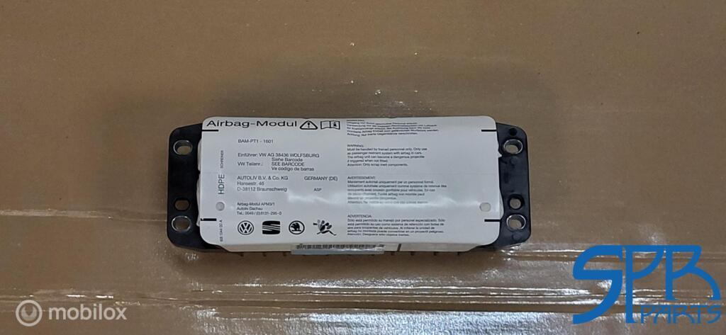 PASSAGIER AIRBAG Vw GOLF V 5 6 VI TIGUAN 5N0 ORIGINEEL NIEUW, Volkswagen, Nieuw, Ophalen of Verzenden, Volkswagen