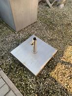 zeer zware parasolvoet met wielen en treksysteem 30 euro, Ophalen, Gebruikt, Parasolvoet