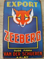 Brasserie ZEEBERG AALST PLAKKAAT 20 X 30 CM, Enlèvement ou Envoi