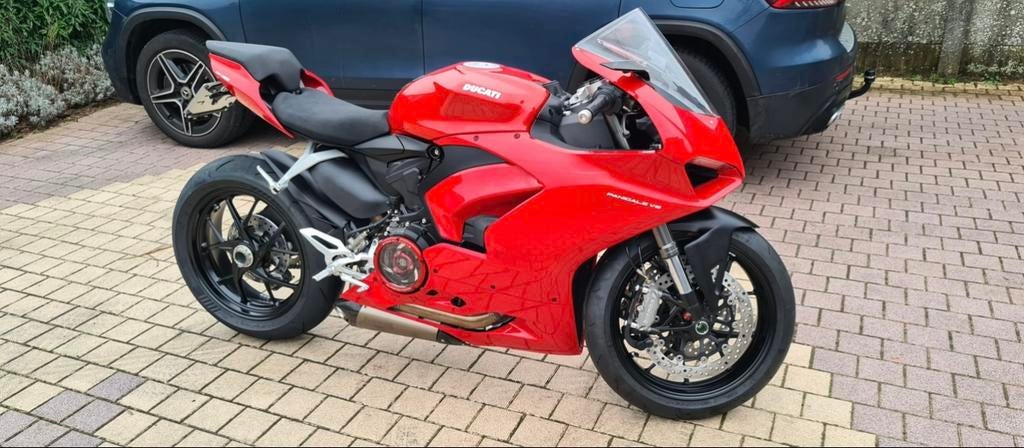 Ducati panigale V2 weinig km, Hobby & Loisirs créatifs, Voitures miniatures | 1:5 à 1:12, Comme neuf, Enlèvement
