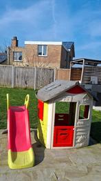 Speelhuisje + glijbaan Smoby, Ophalen, Gebruikt, Glijbaan