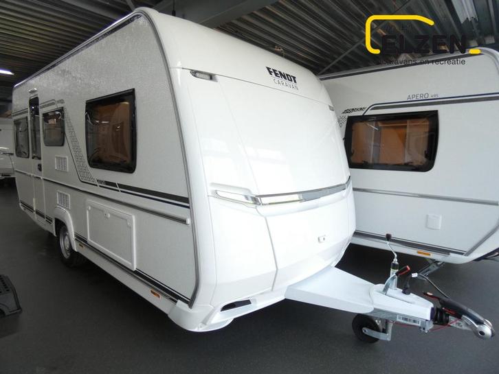 Fendt Apero 465 TG actieprijs incl. opties, Caravans en Kamperen, Caravans, Bedrijf, tot en met 4, 1000 - 1250 kg, Fendt, 2 aparte bedden