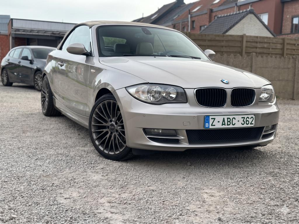 BMW 1-serie (120i) Cabriolet 2008, Auto's, BMW, Bedrijf, Te koop, 1 Reeks, ABS, Airbags, Airconditioning, Alarm, Automatische klimaatregeling