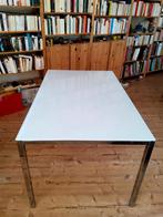 Table en verre blanc, Maison & Meubles, Tables | Tables à manger, 100 à 150 cm, Cinq personnes ou plus, Verre, Enlèvement