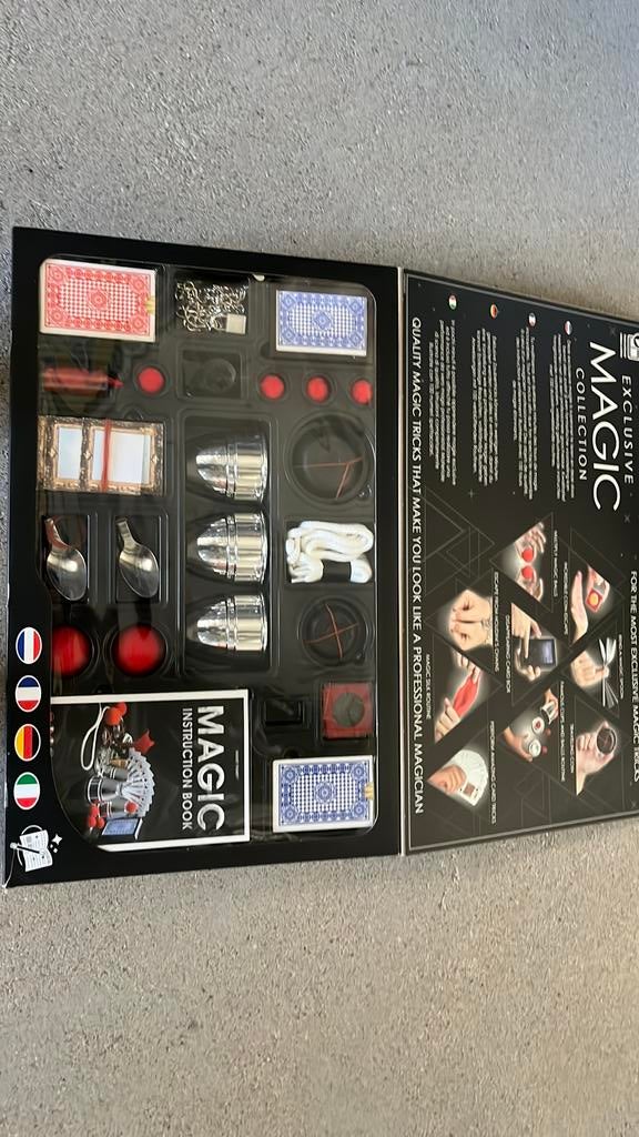 Goochel set, Ophalen, Zo goed als nieuw