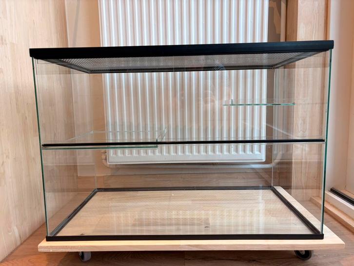 Gerbil terrarium + starterspak, Dieren en Toebehoren, Knaagdieren en Konijnen | Hokken en Kooien, Gebruikt, Kooi, 60 tot 90 cm