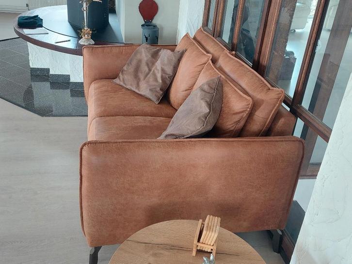 Salon Manchi Sisso, Maison & Meubles, Canapés | Salons, Neuf, Banc droit, Quatre personnes ou plus, Cuir, Métal, Enlèvement