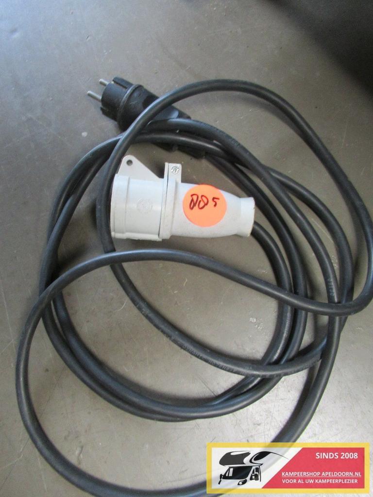 stekker met 1 1/2 mtr snoer nr. 885, Caravanes & Camping, Caravanes Accessoires, Utilisé, Enlèvement ou Envoi