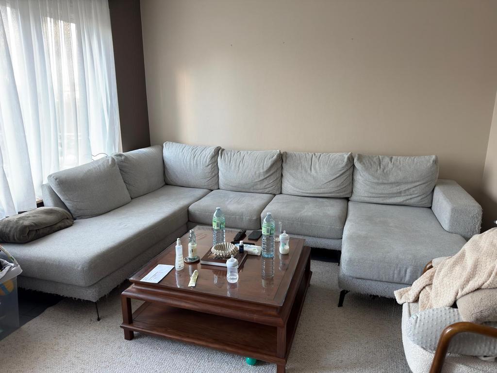 Canapé d’angle 6-7 personnes, Enlèvement, Comme neuf