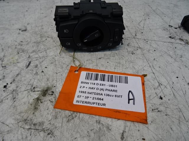 SCHAKELAAR BMW 1 serie (E81) (01-2006/09-2012) (693279204), Auto-onderdelen, Dashboard en Schakelaars, BMW, Gebruikt