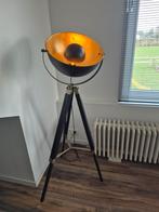 Zwarte staande Lamp in perfecte staat., Huis en Inrichting, Lampen | Vloerlampen, Ophalen