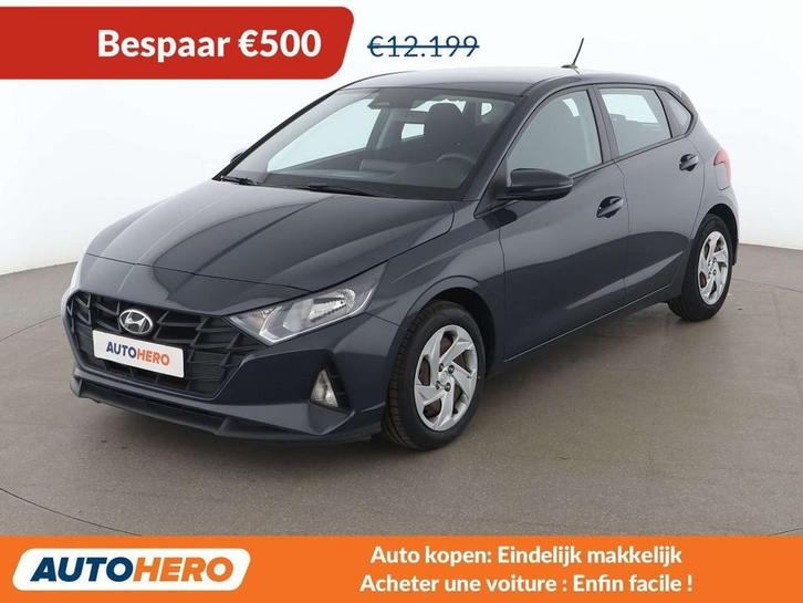 Hyundai i20 1.2 Pure (bj 2021), Auto's, Hyundai, Te koop, i20, ABS, Adaptive Cruise Control, Airbags, Airconditioning, Bluetooth