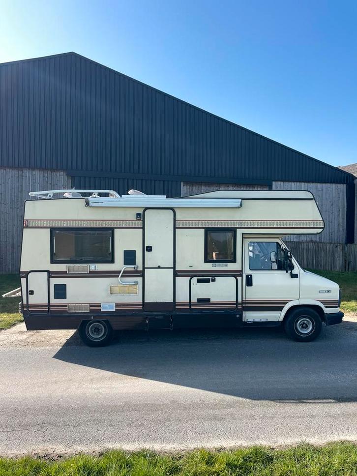 Camper Mobilehome Fiat Oldtimer, Caravans en Kamperen, Mobilhomes, Particulier, Fiat, Diesel, Ophalen